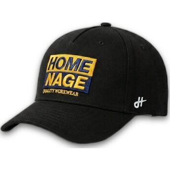 Cap zaobljena black snapback The Retro Homenage