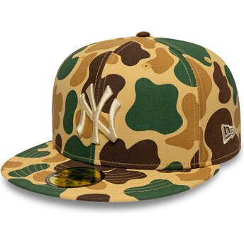 Cap ravna camouflage ajustada 59FIFTY Camo New York Yankees MLB New Era