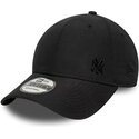 kapa-zaobljena-crna-podesiv-9forty-tonal-flawless-new-york-yankees-mlb-new-era