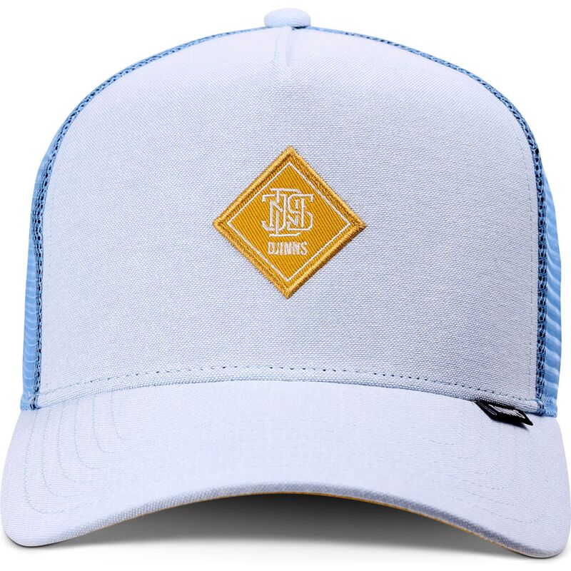 djinns-yellow-logo-hft-oxfordcontra-blue-trucker-hat