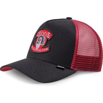 Kapa zaobljena crna snapback HFT OctoGrape Djinns