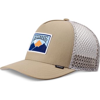 Kape zaobljena bež snapback HFT BigNet Mountain Djinns