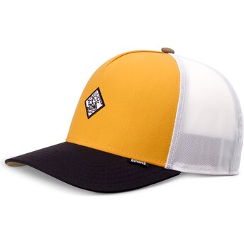 Kapa zaobljena višebojno snapback HFT MoBeSea Mustard Djinns