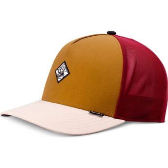 Kape zaobljena višebojno snapback HFT MoBeSea Chestnut Djinns