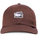 cap-zaobljena-brown-adjustable-strap-djinns