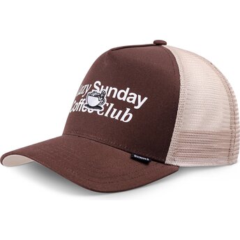 Kape zaobljena smeđa snapback HFT Guy in a Cup Djinns