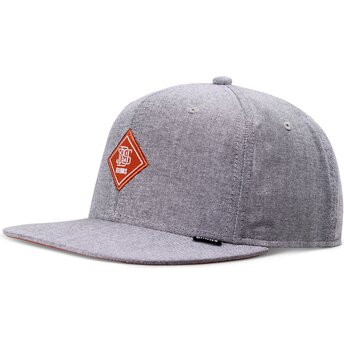 Kape ravna siva snapback OxfordContra Djinns