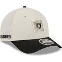 cap-zaobljena-beige-snapback-9forty-m-crown-training-pack-2026-las-vegas-raiders-nfl-new-era