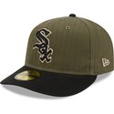 cap-zaobljena-green-ajustada-59fifty-pre-curved-american-herringbone-chicago-white-sox-mlb-new-era