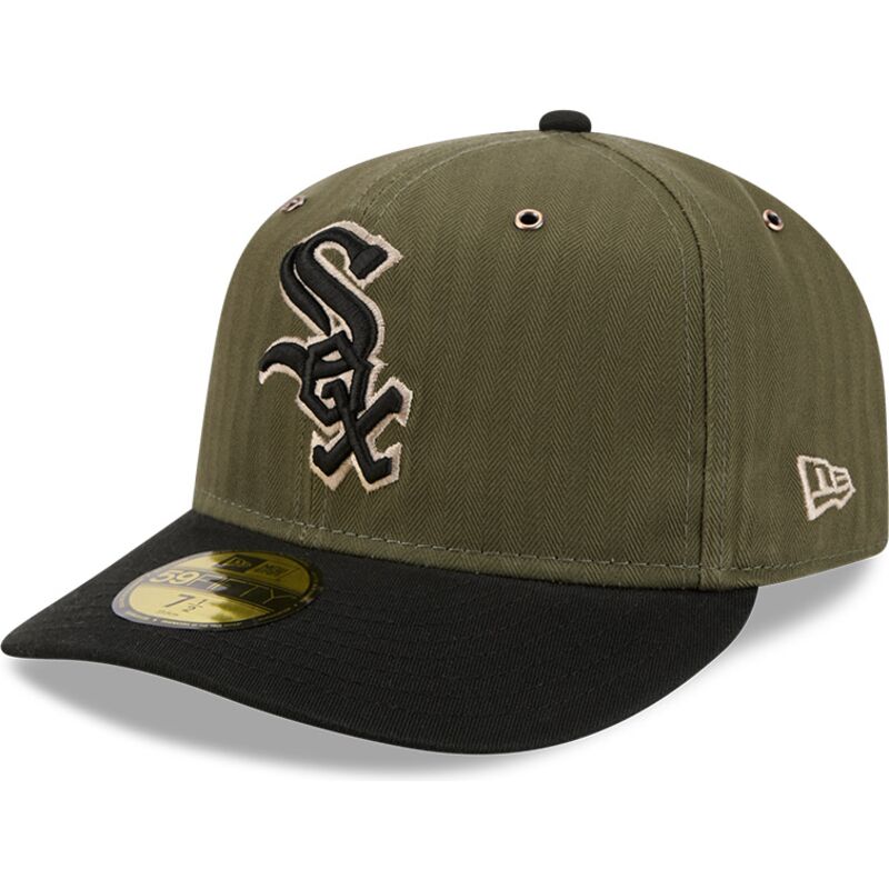 cap-zaobljena-green-ajustada-59fifty-pre-curved-american-herringbone-chicago-white-sox-mlb-new-era