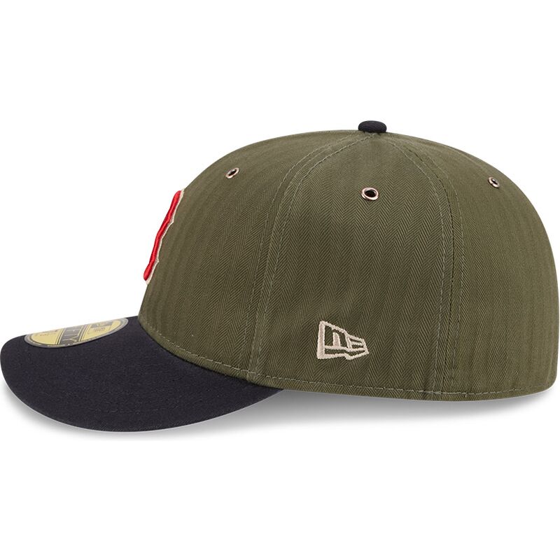 cap-zaobljena-green-ajustada-59fifty-pre-curved-american-herringbone-boston-red-sox-mlb-new-era