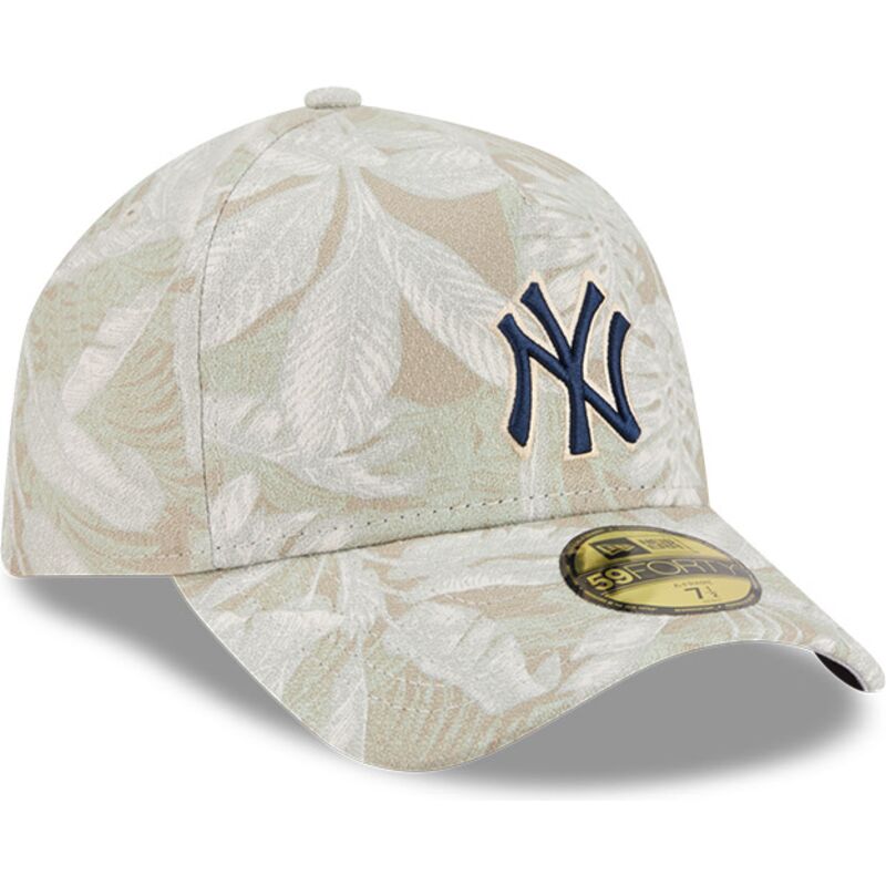 cap-zaobljena-beige-ajustada-59forty-a-frame-leafy-palm-new-york-yankees-mlb-new-era