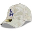 cap-zaobljena-beige-ajustada-59forty-a-frame-leafy-palm-los-angeles-dodgers-mlb-new-era