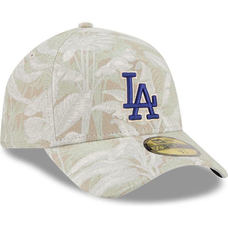 cap-zaobljena-beige-ajustada-59forty-a-frame-leafy-palm-los-angeles-dodgers-mlb-new-era