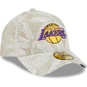 cap-zaobljena-beige-ajustada-59forty-a-frame-leafy-palm-los-angeles-lakers-nba-new-era