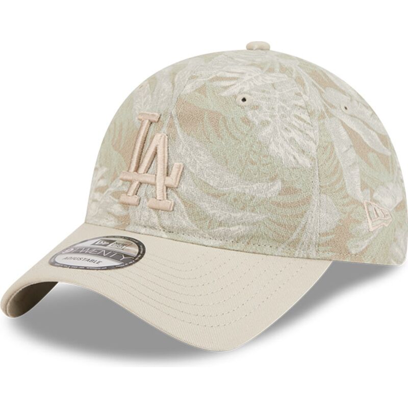 kapa-zaobljena-bez-podesiv-9twenty-leafy-palm-los-angeles-dodgers-mlb-new-era