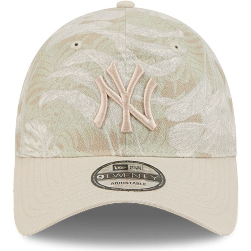 kapa-zaobljena-bez-podesiv-9twenty-leafy-palm-new-york-yankees-mlb-new-era
