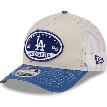 Kapa zaobljena višebojno snapback 9FORTY M-Crown A Frame Fray Los Angeles Dodgers MLB New Era
