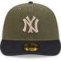 kape-zaobljena-zelena-prilagoden-59fifty-pre-curved-american-herringbone-new-york-yankees-mlb-new-era