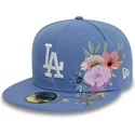 kapa-ravna-plava-prilagodena-59fifty-floral-los-angeles-dodgers-mlb-new-era