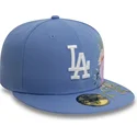 kapa-ravna-plava-prilagodena-59fifty-floral-los-angeles-dodgers-mlb-new-era