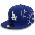 kapa-ravna-plava-prilagodena-59fifty-zodiac-los-angeles-dodgers-mlb-new-era