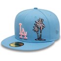 kape-ravna-plava-prilagoden-59fifty-palm-taco-los-angeles-dodgers-mlb-new-era