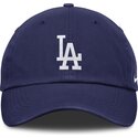 kape-zaobljena-plava-podesiva-traka-za-djecu-club-unstructured-organic-cotton-los-angeles-dodgers-mlb-nike