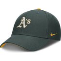 kapa-zaobljena-zelena-podesiv-za-djecu-dri-fit-club-structured-oakland-athletics-mlb-nike
