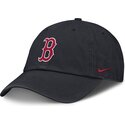 cap-zaobljena-navy-blue-adjustable-strap-za-djecu-club-unstructured-organic-cotton-boston-red-sox-mlb-nike