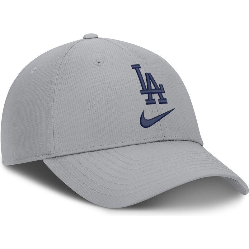 kapa-zaobljena-siva-podesiv-primetime-club-structured-uv-poly-ripstop-los-angeles-dodgers-mlb-nike