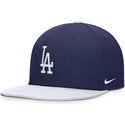 cap-ravna-blue-snapback-za-djecu-dri-fit-pro-structured-square-bill-los-angeles-dodgers-mlb-nike