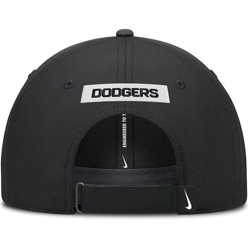 cap-zaobljena-black-adjustable-strap-primetime-club-structured-uv-poly-ripstop-los-angeles-dodgers-mlb-nike cap-zaobljena-black-adjustable-strap-primetime-club-structured-uv-poly-ripstop-los-angeles-dodgers-mlb-nike