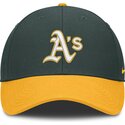cap-zaobljena-green-adjustable-strap-dri-fit-club-structured-oakland-athletics-mlb-nike