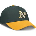 cap-zaobljena-green-adjustable-strap-dri-fit-club-structured-oakland-athletics-mlb-nike