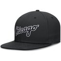 kapa-ravna-crna-prilagodena-dri-fit-true-structured-round-bill-chicago-white-sox-mlb-nike