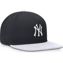 nike-flat-brim-dri-fit-pro-structured-square-bill-new-york-yankees-mlb-navy-blue-and-white-snapback-cap