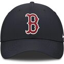 cap-zaobljena-navy-blue-adjustable-strap-club-structured-uv-poly-ripstop-boston-red-sox-mlb-nike