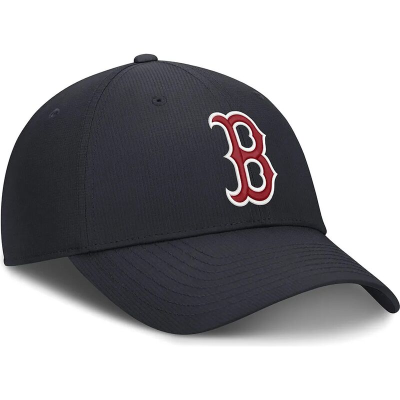 cap-zaobljena-navy-blue-adjustable-strap-club-structured-uv-poly-ripstop-boston-red-sox-mlb-nike