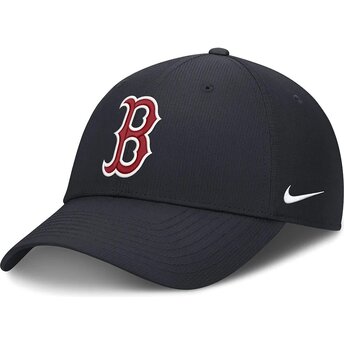 Kapa zaobljena mornarsko plava podesiv Club Structured UV Poly Ripstop Boston Red Sox MLB Nike