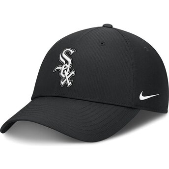 Cap zaobljena black adjustable strap Club Structured UV Poly Ripstop Chicago White Sox MLB Nike