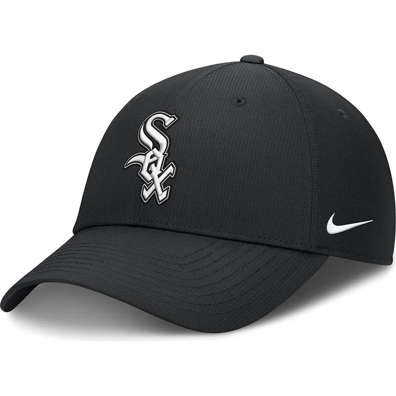kapa-zaobljena-crna-podesiv-club-structured-uv-poly-ripstop-chicago-white-sox-mlb-nike kapa-zaobljena-crna-podesiv-club-structured-uv-poly-ripstop-chicago-white-sox-mlb-nike