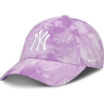 Cap zaobljena violet adjustable strap Mothers Day Club Unstructured Organic Cotton New York Yankees MLB Nike