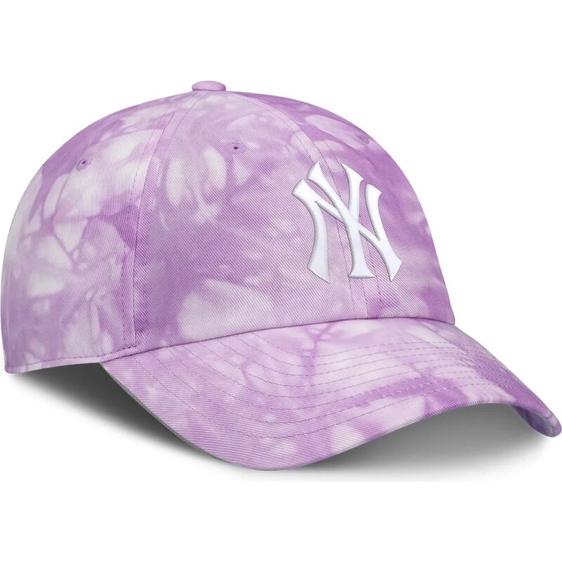 kape-zaobljena-ljubicasta-podesiva-traka-mothers-day-club-unstructured-organic-cotton-new-york-yankees-mlb-nike