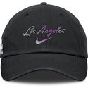 kapa-zaobljena-crna-podesiv-mothers-day-club-unstructured-organic-cotton-los-angeles-dodgers-mlb-nike