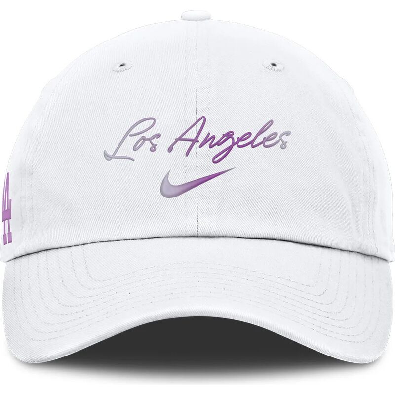 kapa-zaobljena-bijela-podesiv-mothers-day-club-unstructured-organic-cotton-los-angeles-dodgers-mlb-nike