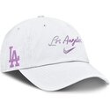 cap-zaobljena-white-adjustable-strap-mothers-day-club-unstructured-organic-cotton-los-angeles-dodgers-mlb-nike
