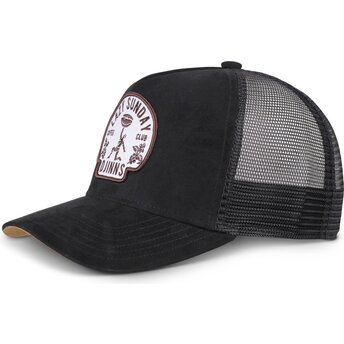 Kape zaobljena crna snapback Lazy Classic HFT Djinns