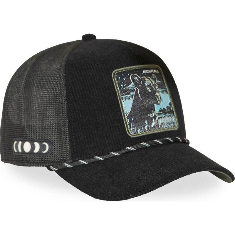 kapa-zaobljena-crna-snapback-nightcall-bea3-nigb-pantera-mitska-bica-capslab