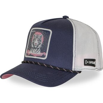 Cap zaobljena navy blue snapback Tiger Beasts Capslab